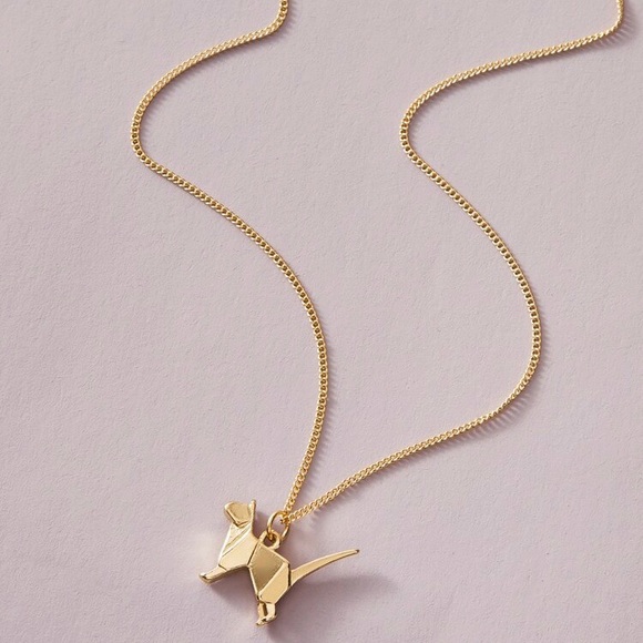 PinkBaeBoutique Jewelry - 3/$30 💛 Cat Origami Necklace